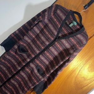 Vintage Ralph Lauren wool Maxi Cardigan Duster